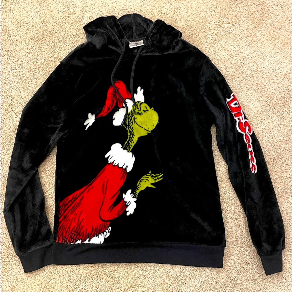 Black Grinch Christmas Sweater size M